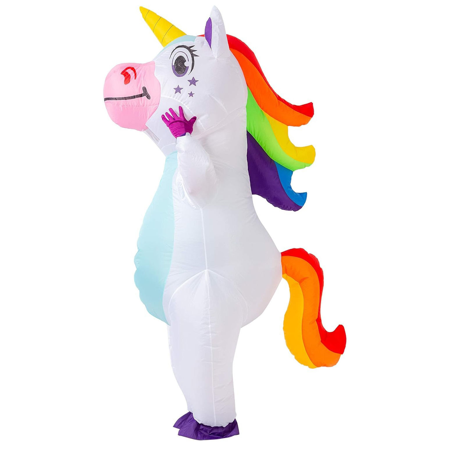 Costumes - Inflatable Unicorn Costume Adult Halloween Blow‑up
