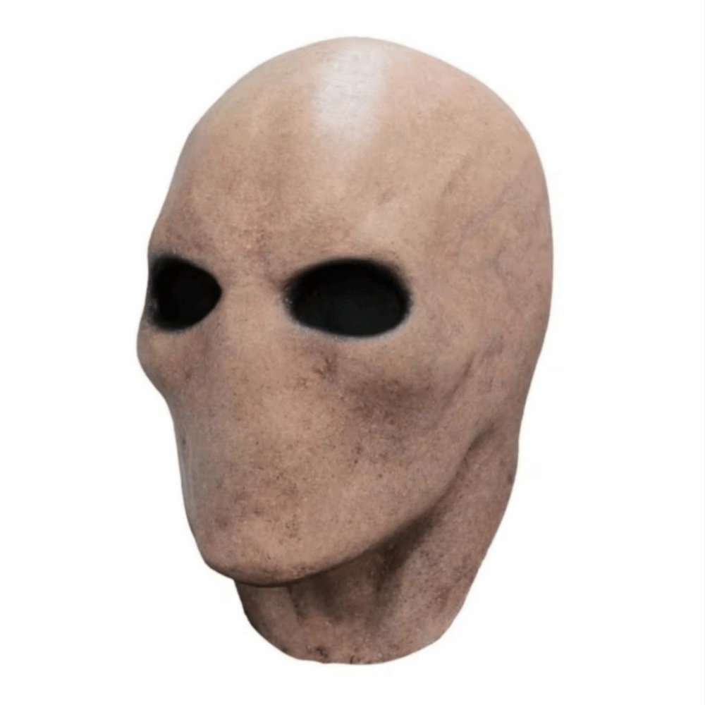 Latex Alien Mask Realistic - Faceless Man Halloween Slenderman Mask Dress