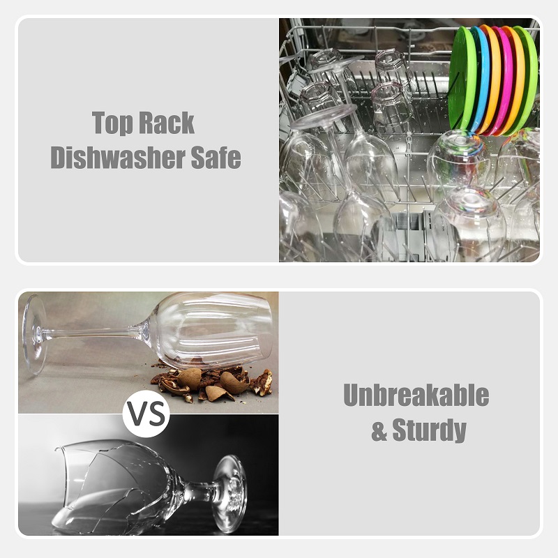 MICHLEY 2/4/6PCS Unbreakable P - Glow In The Dark Party Glasses review and price