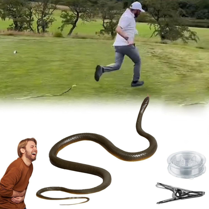 Outdoor Snake Prank with Strin - Prank Toys review and price