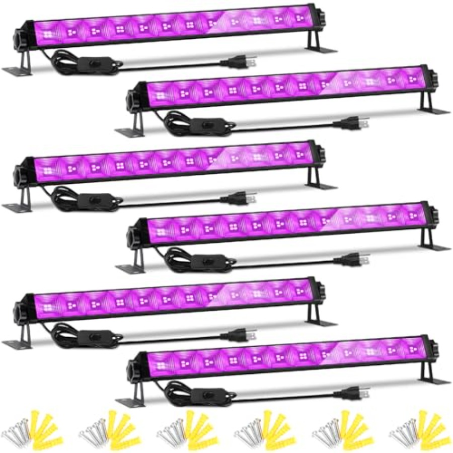 4W Pack LED Black Light Bar, B - Party Supplies review and price