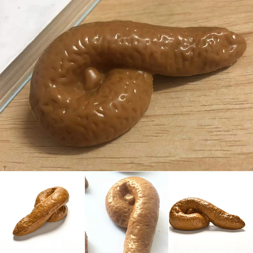 3pcs Realistic Soft Fake Dog P - Fake Poop Gag Gift review and price