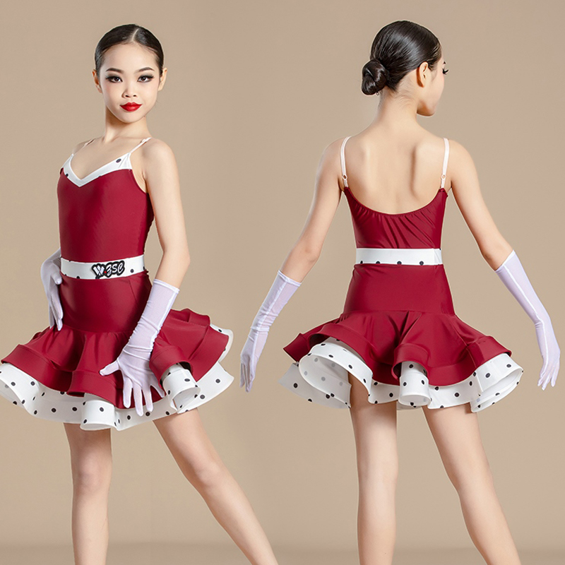 Red Latin Dance Competition Dr - Costumes review and price