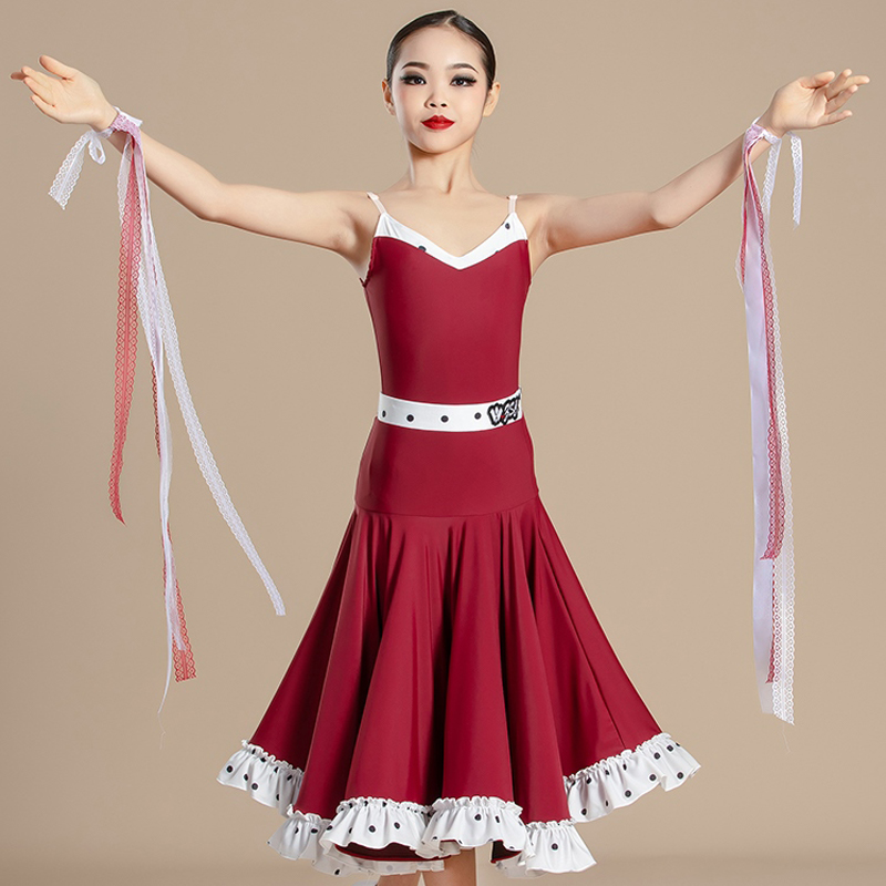 Red Latin Dance Competition Dr - Costumes review and price