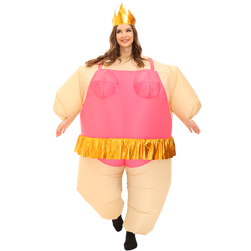 Hot Adult Blue Purple Ballet D - Inflatable Dinosaur Costume Adult review and price