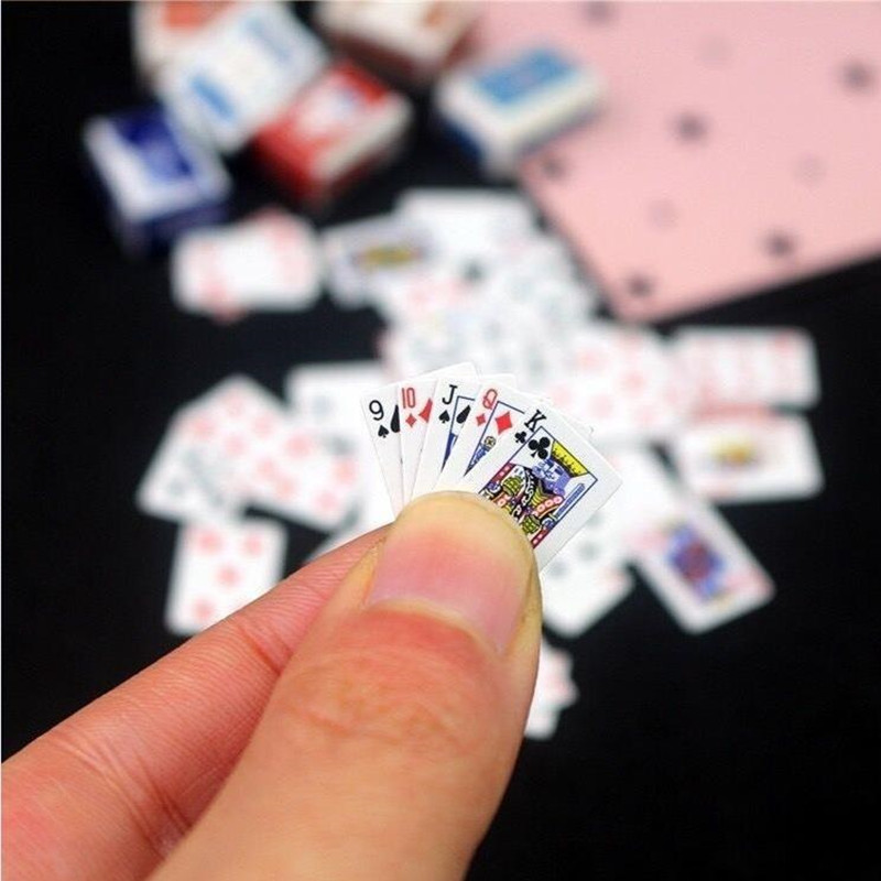 1 Set Mini Poker Playing Cards - Prank Toys review and price