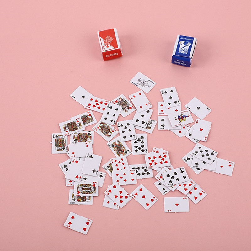 1 Set Mini Poker Playing Cards - Prank Toys review and price