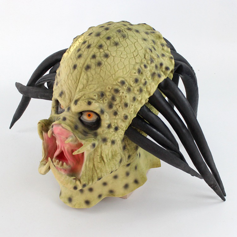 Latex Predator Head Mask Reali - Latex Alien Mask Realistic review and price