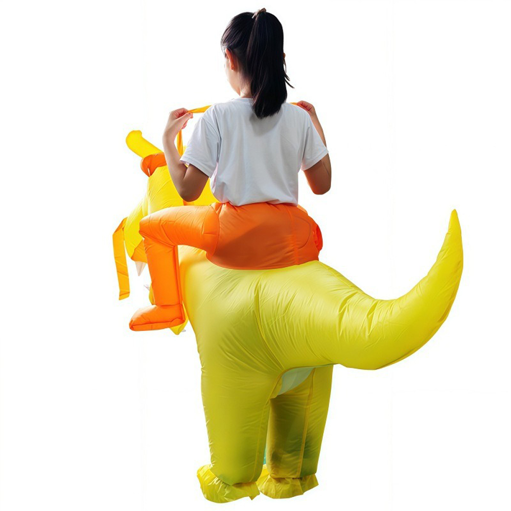 Child Riding Dinosaur Inflatab - Inflatable Dinosaur Costume Adult review and price