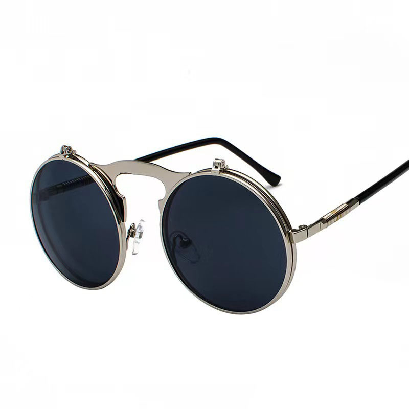 Retro Steampunk Red Round Sung - Glow In The Dark Party Glasses review and price