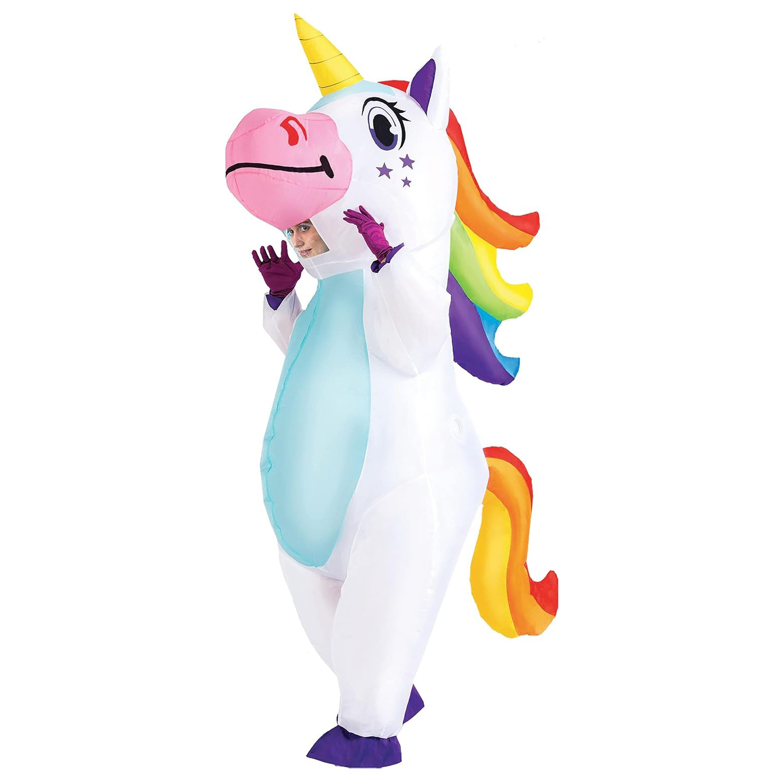Inflatable Unicorn Costume Adu - Costumes review and price