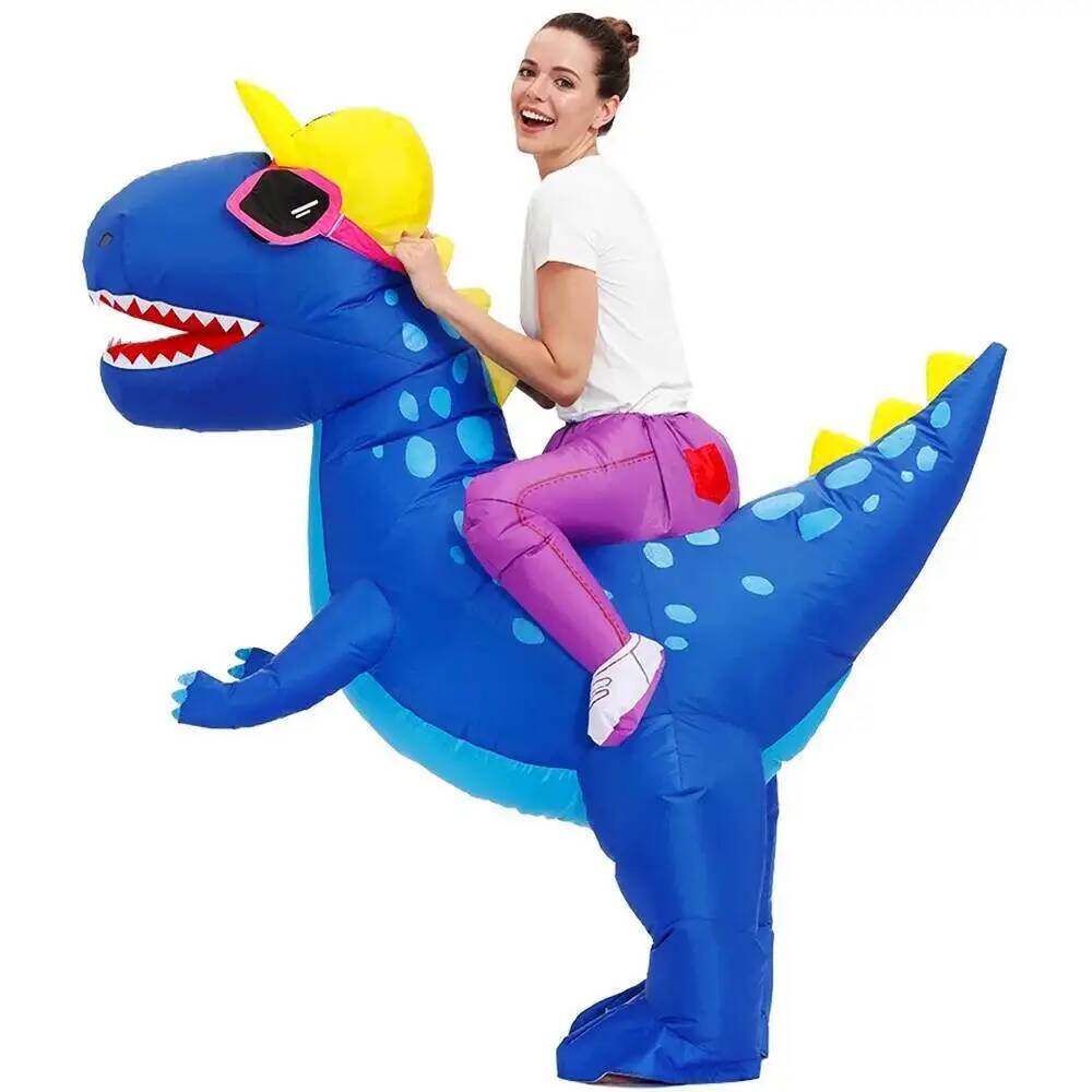 Party HOT Costumes Mascot Cost - Inflatable Dinosaur Costume Adult review and price