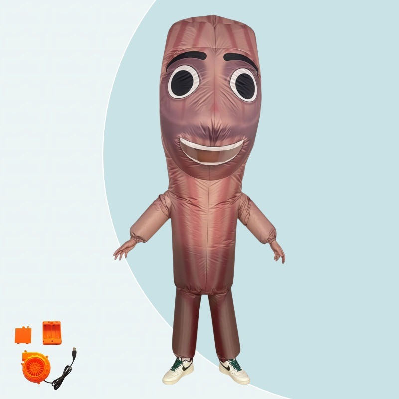Long wooden stick man inflatab - Inflatable Dinosaur Costume Adult review and price