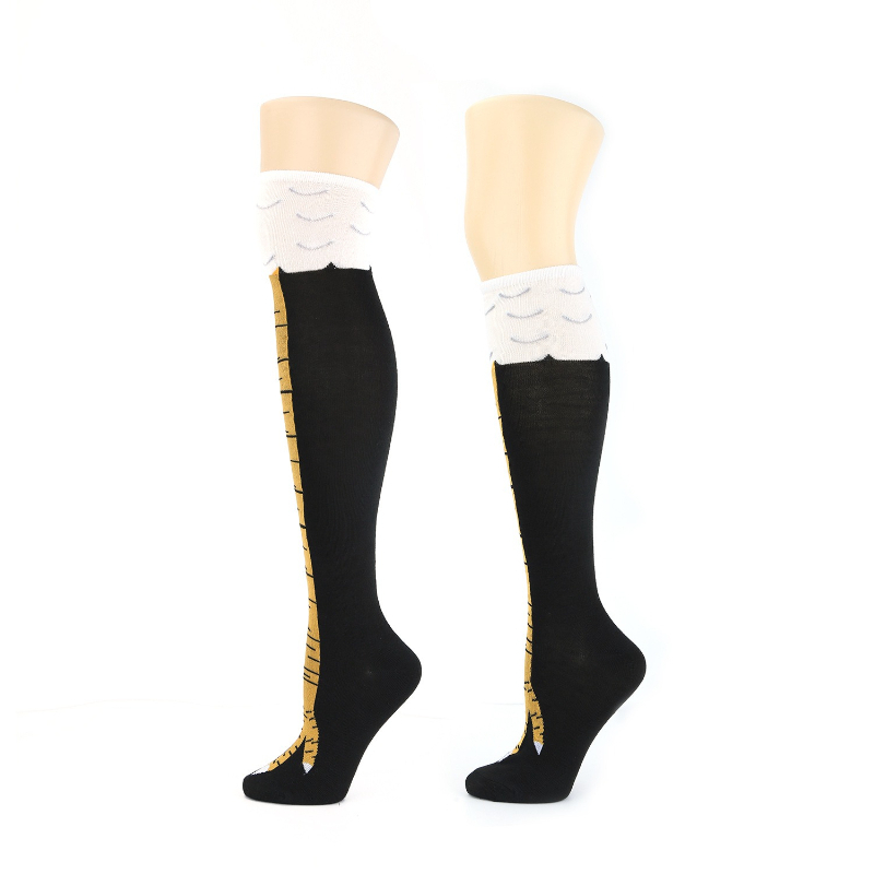 New Women Knee High Socks Tren - Funny Chicken Leg Socks review and price
