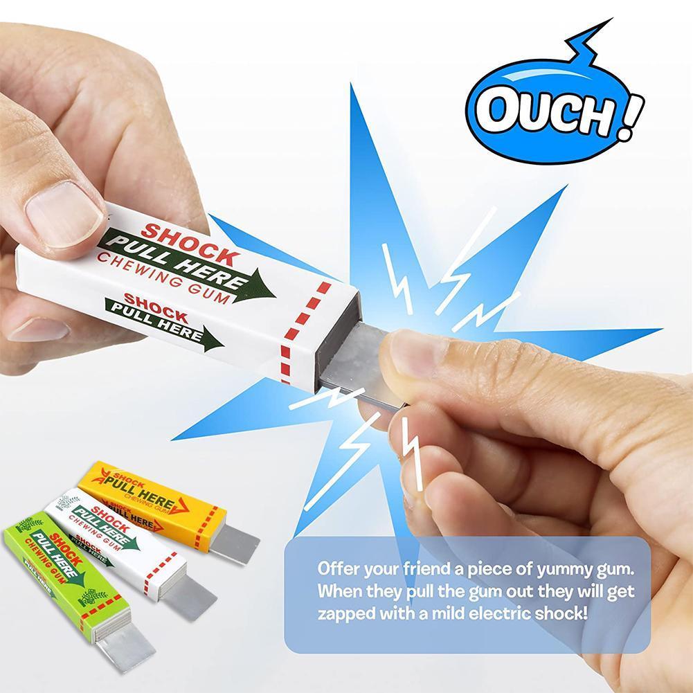 Electric Shock Joke Chewing Gu - Shock Pen Prank Toy review and price